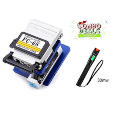 Bút dò lỗi sợi quang 30km+ Dao cắt quang FC-6S cao cấp