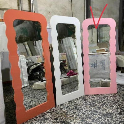 Gương lượn Juno Sofa Gỗ công nghiệp MDF cốt vàng  phủ Melamin, không chân