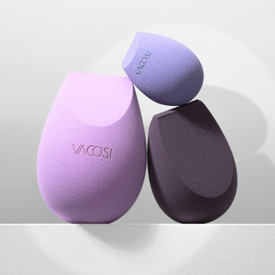 Set bông phấn VACOSI VERSATILE MAKEUP BLENDER SET - BP43