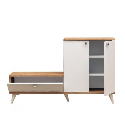 Tủ giày gỗ MDF thiết kế đẹp SMLIFE Runati