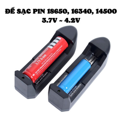 Bộ Sạc Pin Đa Năng 18650 1 Pin