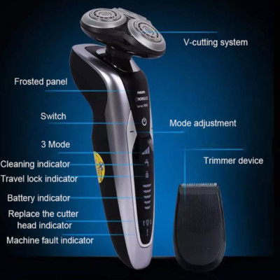 Máy cạo râu khô và ướt cao cấp Philips Norelco S9311/84 Serial 9000 Tích hợp 3 mức độ cài đặt tốc độ - HÀNG NHẬP KHẨU