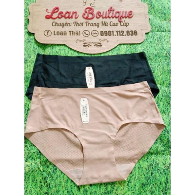 Quần lót nữ Vic thông hơi cao cấp, không đường may kháng khuẩn thoáng mát
