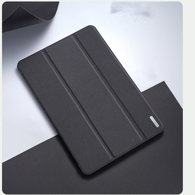 Bao da dành cho SamSung Galaxy Tab S9 Fe Plus chính hãng Dux Ducis Domo chống sốc, có khay đựng bút - hàng chính hãng