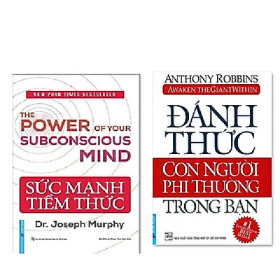 Combo Đánh Thức Con Người Phi Thường Trong Bạn + Sức Mạnh Tiềm Thức ( 2 Cuốn )(Tái Bản )