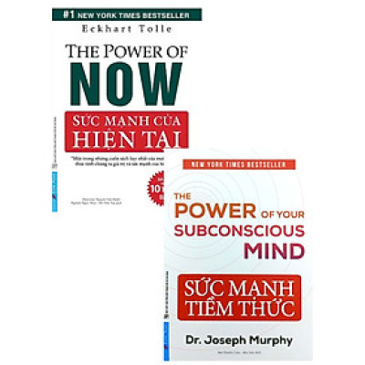 Combo Sức Mạnh Tiềm Thức + Sức Mạnh Của Hiện Tại (Bộ 2 Cuốn)_FN