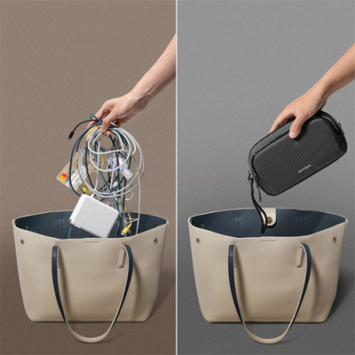 Túi đựng phụ kiện Tomtoc Light-T12 Electronic Accessory Pouch Pro 1.8L T12M1 - Hàng chính hãng