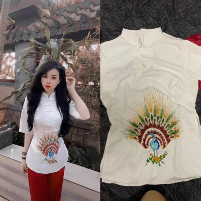 ĐỒ LAM ĐI CHÙA  Mẫu Chim Công