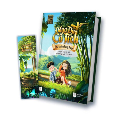 Sách - Đồng Dao Cổ Tích - Sách Song Ngữ Việt-Anh - Bìa Cứng