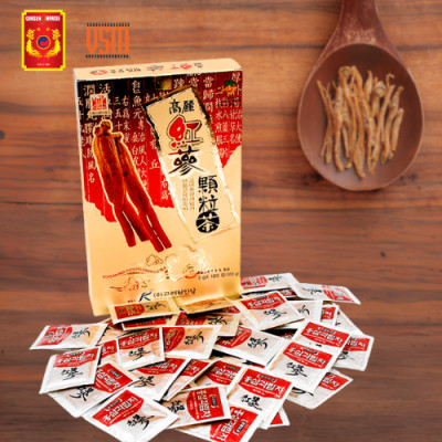Trà Hồng Sâm Hạt Hàn Quốc Korean Red Ginseng Granule Tea - Ginseng House  (Hộp 100 gói) 