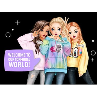 BST thiết kế chủ đề Dance kèm sticker TOPMODEL 11453