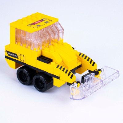 Đồ Chơi Lắp Ráp Xe Công Trình 6 Trong 1 - Construction Vehicle - Toys&Joys 8832-2 (1000 Mảnh Ghép)