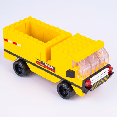 Đồ Chơi Lắp Ráp Xe Công Trình 6 Trong 1 - Construction Vehicle - Toys&Joys 8832-2 (1000 Mảnh Ghép)
