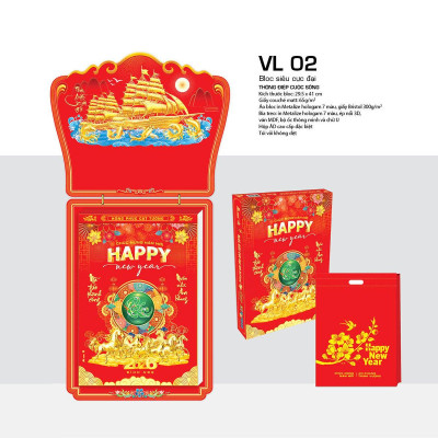 Lịch Bloc Siêu Cực Đại 2026 - Chủ Đề Thông Điệp Cuộc Sống - Văn Lang VL02