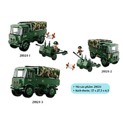 21024 Bộ đồ chơi lắp ráp mô hình người chiến sĩ dũng cảm Dunkirk  - QMAN