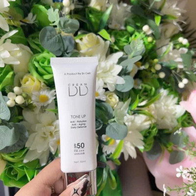 Kem Chống Nắng DD Cream DR CELL 50ml chống nắng bảo vệ da, dưỡng ẩm, nâng tone da - Hàng Chính Hãng