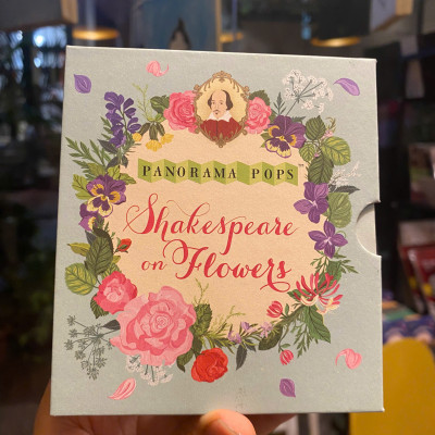 Sách - Shakespeare on Flowers by Panorama Pops | English Classics Poetry - Drama Fiction Quotes