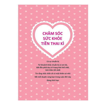 Sách: Chuẩn Bị Cho Một Thai Kỳ Khỏe Mạnh Và Chào Đón Bé Yêu - Minh Long