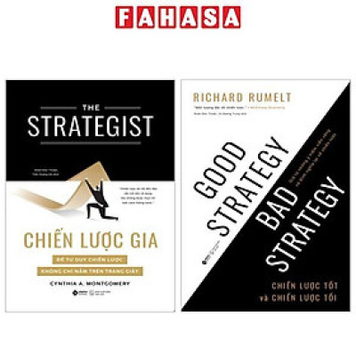 Combo Sách The Strategist - Chiến Lược Gia + Good Strategy Bad Strategy - Chiến Lược Tốt Và Chiến Lược Tồi (Bộ 2 Cuốn)