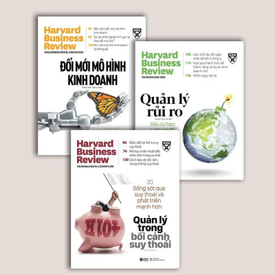Bộ HBR OnPoint 2021 - Quản Lý Xuyên Khủng Hoảng (Bộ 3 Cuốn) - Bản Quyền