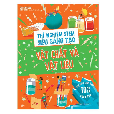 Sách Bộ Thí nghiệm stem siêu sáng tạo (Combo 4 cuốn)  - Bản Quyền