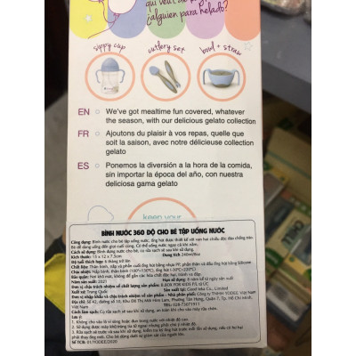 Bình Nước Tập Uống Chống Sặc 360 Độ Thương Hiệu Úc B.BOX