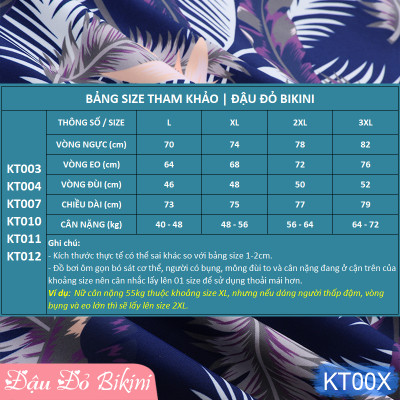 Bộ bơi trung niên, áo tắm cho người có tuổi, đồ bơi cho mẹ và bà, mẫu liền thân dáng váy & quần short đùi rời gọn gàng, màu sắc trang nhã, chất thun bơi lạnh Lycra cao cấp dày mịn mát, co giãn đa chiều | KT004