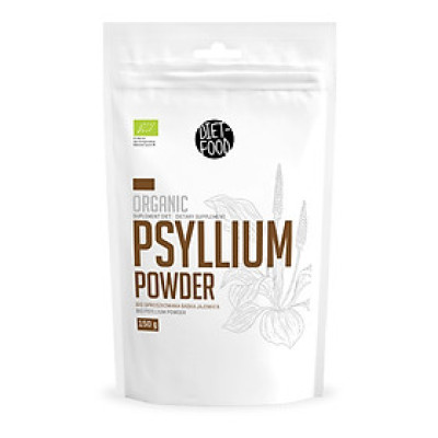 Bột vỏ hạt mã đề hữu cơ Diet Food 150g Organic Psyllium Powder