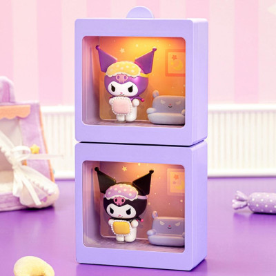 Đồ Chơi Mô Hình Hộp Mù Kuromi - Happy Holiday - Moetch MX04 (Sản Phẩm Bên Trong Là Ngẫu Nhiên)