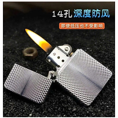 Vỏ Hộp Quẹt, Bật lửa Zorro Cao Cấp Họa Tiết Khắc CNC