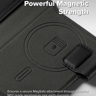 Ví từ tính RINGKE Folio Grip Wallet Magnetic cho iPhone 17 Pro Max - Hàng Chính Hãng