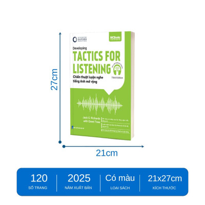 Combo Tactics For Listening – Chiến Thuật Luyện Nghe Tiếng Anh