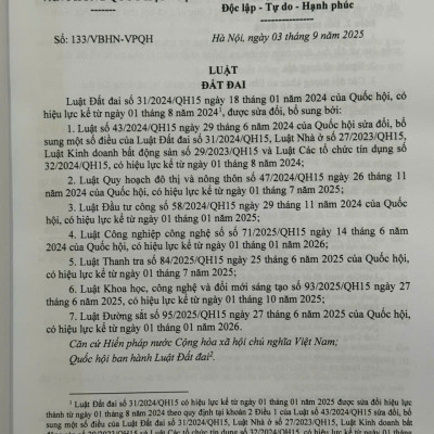 Sách Luật Đất Đai – Quy Định Về Giá Đất, Bồi Thường, Hỗ Trợ, Tái Định Cư Khi Nhà Nước Thu Hồi Đất