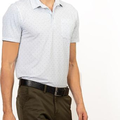 Áo Polo nam Novelty cổ sơ mi có túi NATMHTMCLR191112N