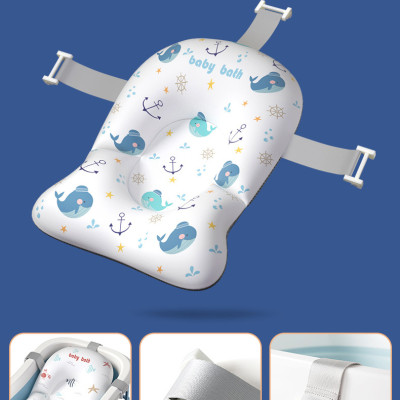 Đệm Tắm Đỡ Lưng Cho Bé Cleverbees Đảm Bảo An Toàn Khi Tắm Chất Liệu Mềm Mại ,  Phù Hợp Khớp Với Tất Cả Các Loại Chậu Tắm - Hàng Chính Hãng