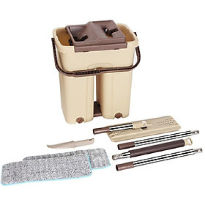 Bộ cây lau nhà thông minh kèm thùng vắt 2 ngăn sizes lớn