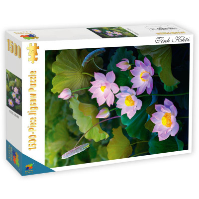 Bộ Tranh Ghép Hình Minh Châu - 60 x 80 cm (1500 Mảnh Ghép) - Tinh Khôi