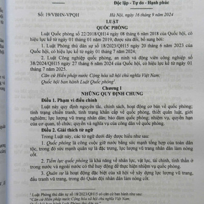 Sách Hệ Thống Toàn Văn Các Văn Bản Luật Về Quân Sự, Quốc Phòng – Những Quy Định Chi Tiết Thi Hành (V2641T)
