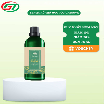 Serum dầu dưỡng hỗ trợ giảm gãy rụng, hỗ trợ mọc tóc cho tóc thưa yếu – phù hợp mẹ bầu sau sinh Cazoova 50ml