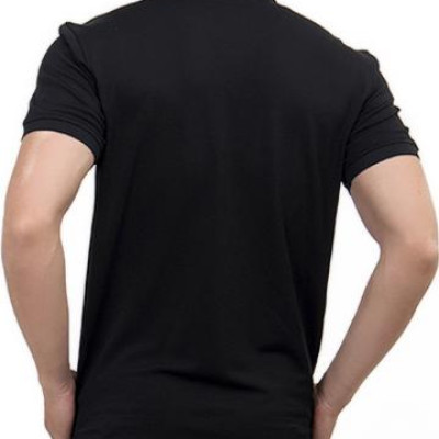 Áo Thun Polo Nam Trơn Novelty NATMMDMPSR200016N - Đen