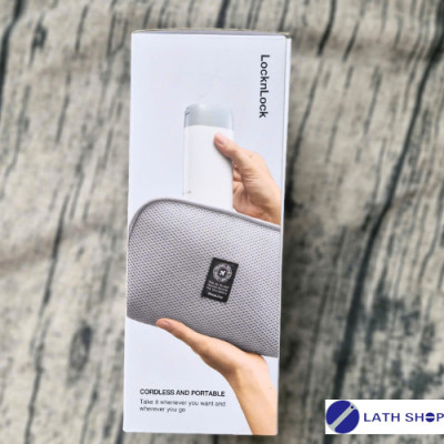 Máy Tăm Nước Không Dây LocknLock ENR116Mit- 170ML - 3 Chế Độ, 2 Đầu Tăm- Bảo Hành Chính Hãng