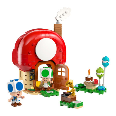 LEGO SUPER MARIO 72041 Đồ Chơi Lắp Ráp Bữa Tiệc Tại Nhà Của Toad (276 Chi Tiết)