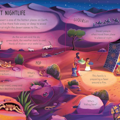 Sách ngoại văn: Look Inside Night Time