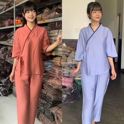 Đồ Lam Đi Chùa # Nhật Nơ Cao Cấp # Quần Áo Nữ # Đồ Bộ Nữ
