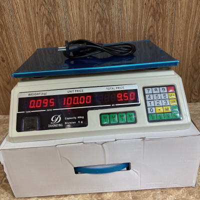 Cân tính tiền tối đa 40kg cao cấp xuất Hàn, cân tính tiền, cân điện tử
