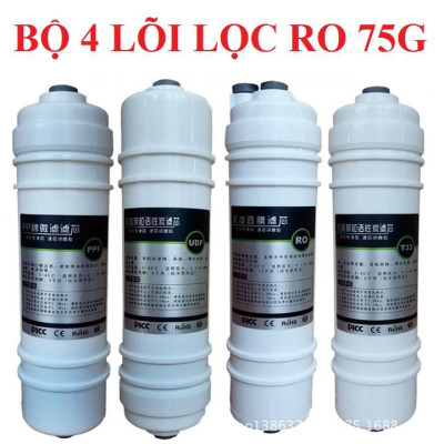 Bộ 4 lõi lọc RO 75G