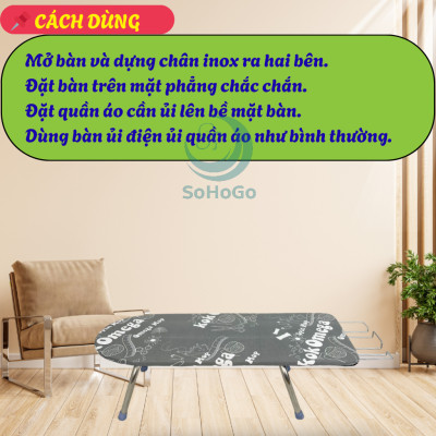 Bàn Ủi Mini Gấp Gọn Đa Năng – Nhà Gọn, Áo Phẳng -Bàn Kê Bàn Ủi Tiện Lợi – Nhỏ Gọn Cho Mọi Không Gian -Bàn Ủi Mini Siêu Nhẹ – Ủi Nhanh, Gấp Gọn Dễ Dàng