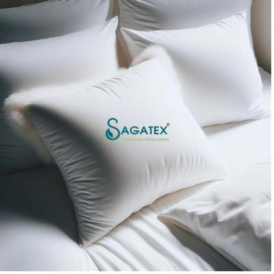 Ruột Gối Cao Cấp Microfiber SAGATEX Siêu Êm Tiêu Chuẩn Khách Sạn 5 Sao
