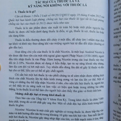 Sách Tài Liệu Tuyên Truyền Về Công Tác Giáo Dục An Toàn Giao Thông, Phòng Chống Tệ Nạn MaTúy Và Bạo Lực Học Đường Trong Nhà Trường - V2527T