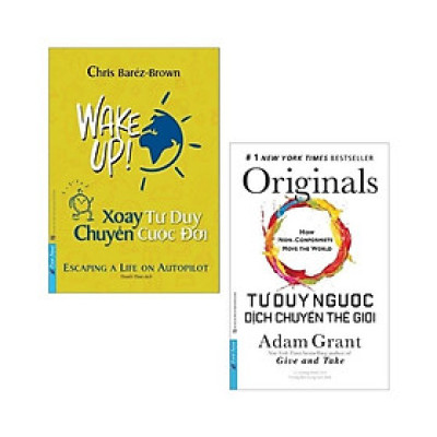 Sách - Combo 2 cuốn: Xoay Tư Duy Chuyển Cuộc Đời + Tư Duy Ngược Dịch Chuyển Thế Giới